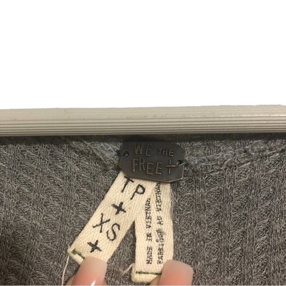 We the free blouse gray - Picture 9 of 15